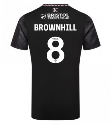 Burnley Josh Brownhill #8 Segunda Equipación 2024-25 Manga Corta